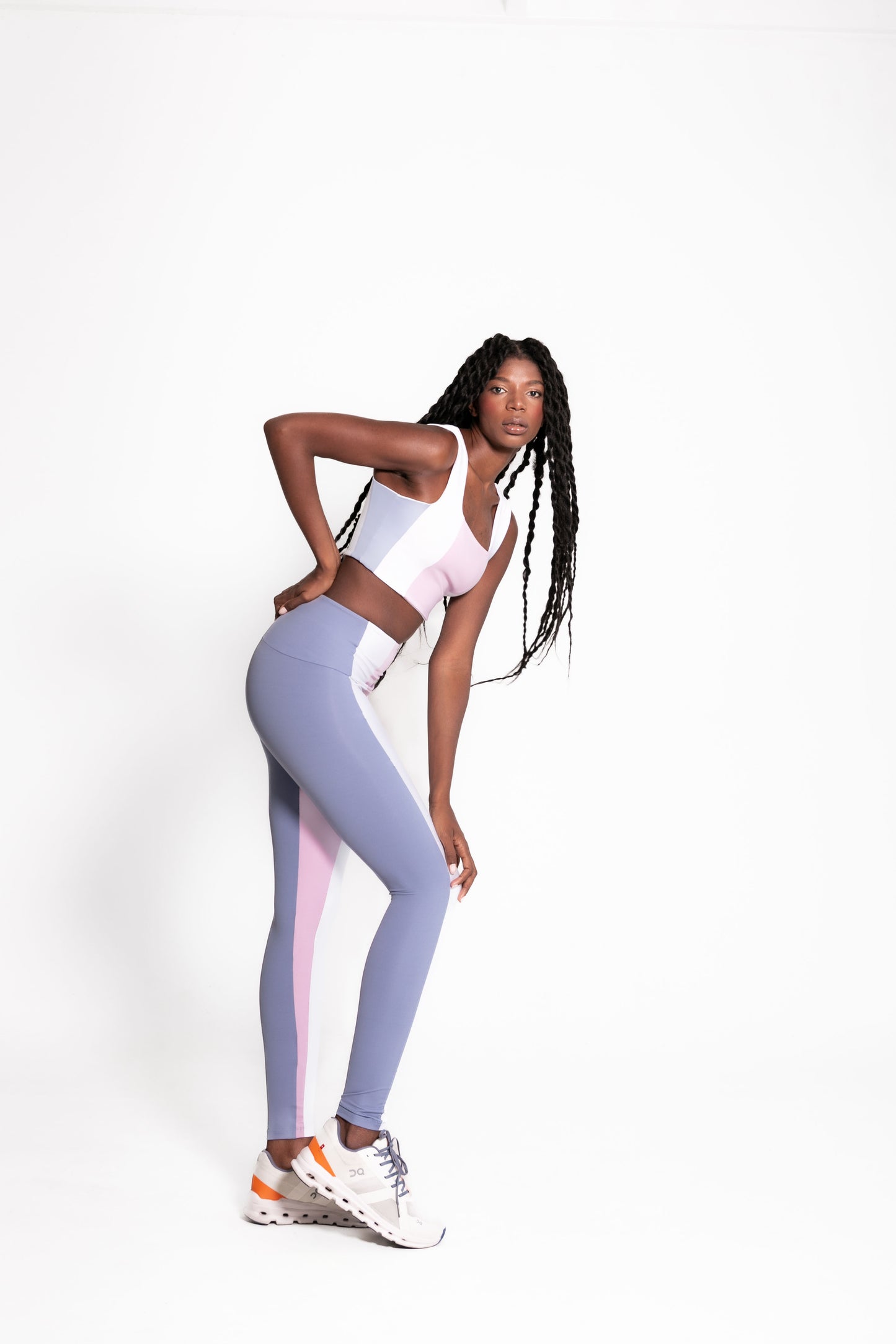 SET 3 COLORS / LILAC, ETERNAL BLUE & WHITE