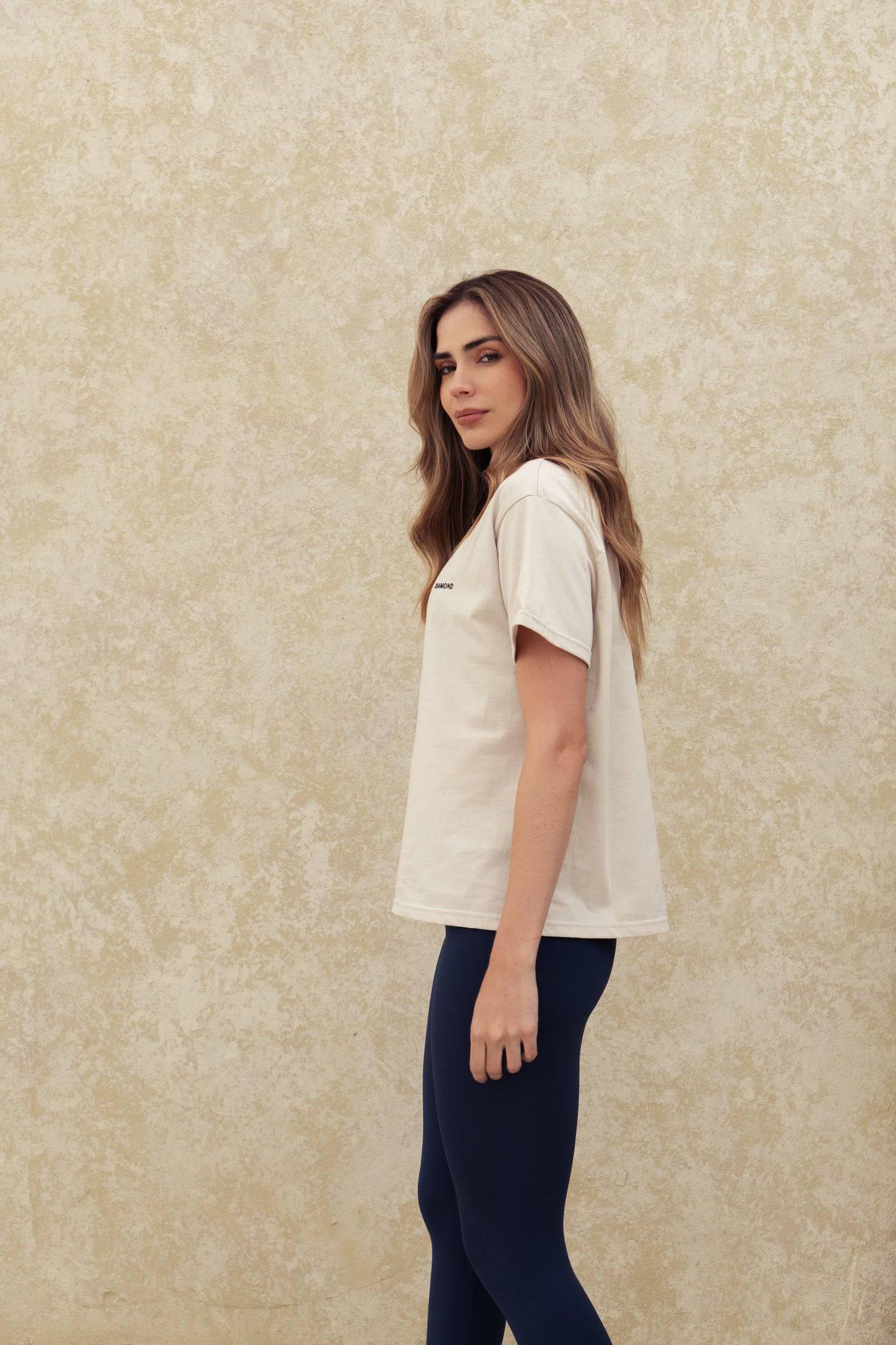 T-SHIRT OVERSIZE BEIGE