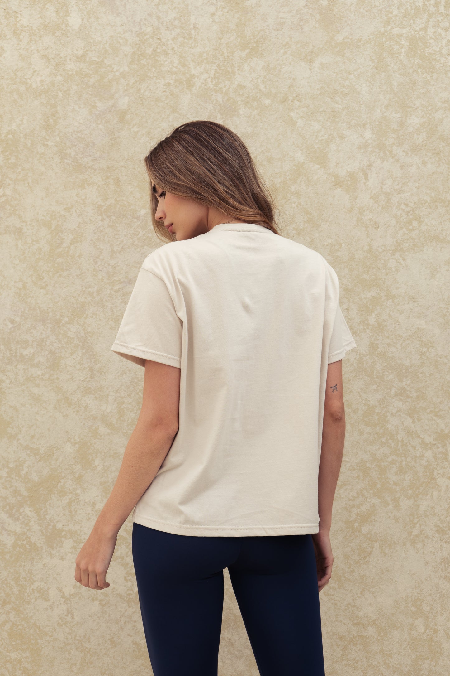 T-SHIRT OVERSIZE BEIGE