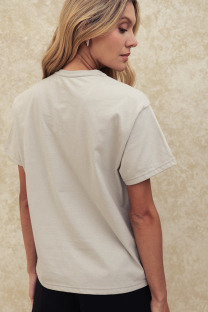 T-SHIRT OVERSIZE GREY
